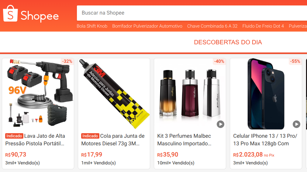 Atualizar preços em massa